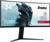 IIYAMA Monitor 34 cale GCB3480WQSU-B1 VA,UWQHD,180HZ,0.4ms,1500R(Curved),   2xHDMI,2xDP,2xUSB 3.2,2x3W,HDR400,HAS(110mm),VESA(10